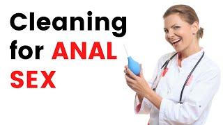 BDSM 101: Cleaning before Anal Play or Anal Sex