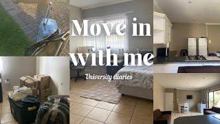 VLOG: Move in with me | Room tour | NMU off campus residence