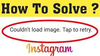 Couldn't Post Tap To Retry Instagram Error Fix