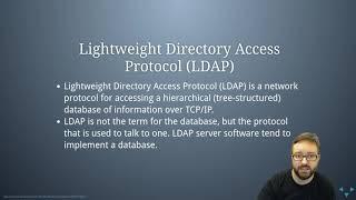 Lightweight Directory Access Protocol (LDAP)