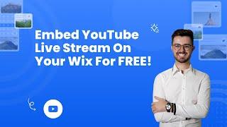 How to embed YouTube live video on Wix?