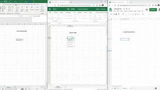 Auto complete dropdown - Excel desktop app vs Excel on web vs Google Spreadsheets