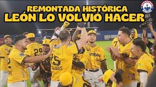 INNING HISTÓRICO!!! León deja en el terreno al Tren y Empata la Serie Final #LBPN