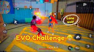 DADA 444 EVO challenge with me Lone wolf #freefire impossible 