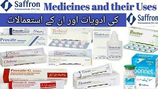 Saffron Pharma Medicines and their Uses| Dr Ahmed Bukhari