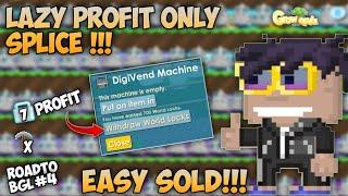 LAZY PROFIT RATUSAN WL !!! RTO BGL #4 | GROWTOPIA PTOFIT