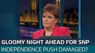 'Not a good night for the SNP': Nicola Sturgeon reacts to predicted losses in Scotland | ITV News