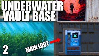 I BUILT AN UNDERWATER BASE WITH HIDDEN BUNKERS | Solo Rust