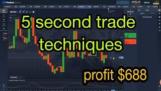 5 second trade techniques | pocket option 5 second strategy | 4win daily