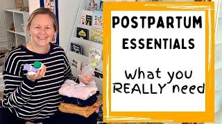 14 Postpartum essentials: What you ACTUALLY need