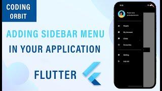 Flutter Sidebar | Navigation Drawer
