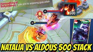 1 VS 1 TOP NATALIA VS TOP ALDOUS 500 STACK !!