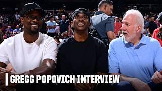 Gregg Popovich talks Spurs’ offseason additions & Hank Egan being honored | NBA Summer League