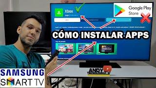 CÓMO INSTALAR APLICACIONES EN SMART TV SAMSUNG / PLAY STORE DE GOOGLE NO ES POSIBLE