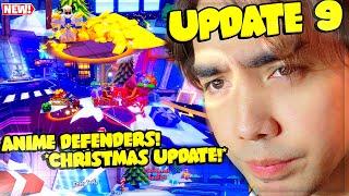   NOW! (LIVE) UPDATE 9 in ANIME DEFENDERS CHRISTMAS UPDATE!!  NEW SKINS AND MORE (Roblox)