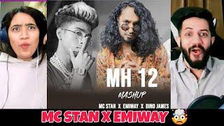 EMIWAY - Mh 12 Ft. Mc Stan & Dino James (Prod By Itsraaj) Reaction