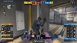 s1mple Knife kill REZ (s1mple smiles)