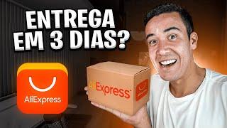 Testei a Entrega de Fornecedores Nacionais no Aliexpress [FUNCIONA MESMO?]