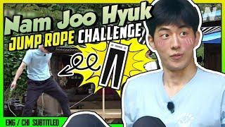 NAM JOO HYUK Jump Rope Challenge (ENG/CHI SUB) | 3 Meals A Day -  Mountain Village [#tvNDigital]