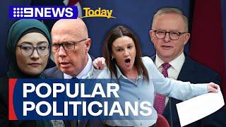 Most likeable Australian politicians revealed | 9 News Australia