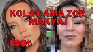 KOLAY AMA ZOR MAKYAJ | BU NASIL MAKYAJ? @inanilmazbirseyya