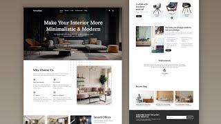 Build Responsive E-Commerce Landing Page Using HTML CSS & JavaScript