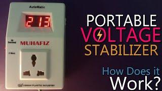 Portable Mini Voltage Stabilizer Complete Review | How does it Work | Explained with Circuit Diagram