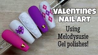 Valentines Nail Art Tutorial | Melodysusie | Nail Sugar