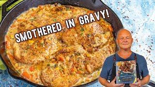 Smothered Pork Chops (Creole Spiced!)