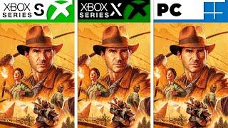 Indiana Jones & The Great Circle | Xbox Series S/X vs PC | Graphics Comparison