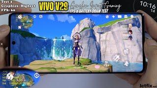 Vivo V29 Genshin Impact Gaming test | Snapdragon 695, 120Hz Display