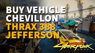 Buy Vehicle Chevillon Thrax 388 Jefferson Cyberpunk 2077