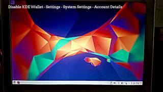 Disabling KDE Wallet to fix wifi reliability issues with Kubuntu