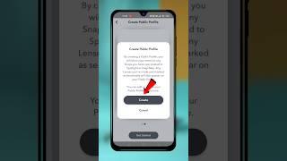 Snapchat Public Profile Kaise Banaye  Snapchat Public Profile Create #shorts