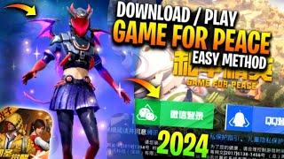 HOW TO DOWNLOAD GAME FOR PEACE | HOW TO LOGIN GAME FOR PEACE | GAME FOR PEACE DOWNLOAD & LOGIN 2023