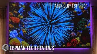 EBPMan Reviews the Elite Screens Aeon CLR® Series 123 inch 𝐀𝐋𝐑/𝐂𝐋𝐑 𝐏𝐫𝐨𝐣𝐞𝐜𝐭𝐨𝐫 𝐒𝐜𝐫𝐞𝐞𝐧