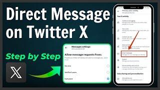 How to Direct Message on X Twitter