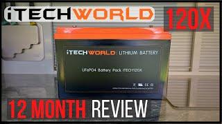 iTECHWORLD LITHIUM | 120X - 12 MONTH Review | Under bonnet mounted, engine bay | Capacity test