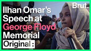 Rep. Ilhan Omar Gives Powerful Speech at Memorial for George Floyd