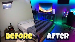 I turned my messy room into my DREAM Gaming setup *Everyone was SHOCKED*