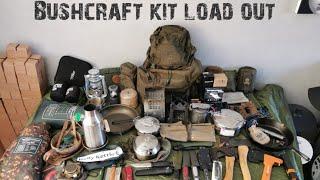 Bushcraft gear load out | My best Bushcraft kit | Bushcraft axes  knives and tools i use