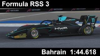 Assetto Corsa: Formula RSS3 V6 @ Bahrain 1:44.618