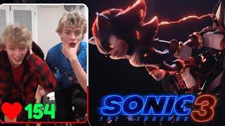 MY HEART CANT TAKE THIS!! ️ (Sonic 3 Trailer Reaction)