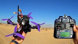 Eachine Wizard X220 FPV Racer Drone Flight Test Review