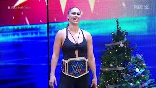 Raquel Rodriguez vs Liv Morgan + Ronda Rousey - WWE Smackdown 12/23/22 (Full Gauntlet Match 2/2)