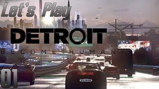 Let's Play Detroit: Become Human, Blind! [Ep 1] Beginning the Detroit Experience | 1st Playthrough