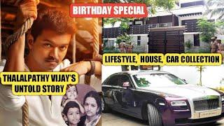 Thalapathy vijay's life story | vijay's lifestyle | car collection | house | by LUXURY TAMIL