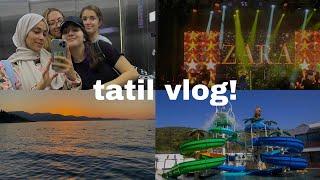 bizimle geç kalınmış bir tatil vlog!