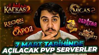 7 MART TARİHİNDE AÇILACAK OLAN METİN2 PVP SERVERLER - #metin2 #metin2pvp