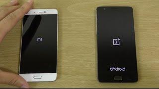 Xiaomi Mi5 MIUI 8 vs Oneplus 3 - Speed Test!